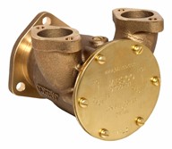 1" bronze pump, <b>80-size</b>, flange mounted with flanged ports